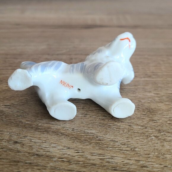 Vintage porcelain dog figurine. Japan. - Picture 5 of 5